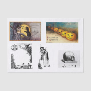 Papel De Seda Descomposición de la colección de Halloween