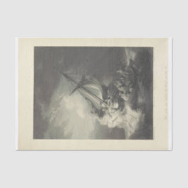 Papel De Seda Desconexión artística de buques de época