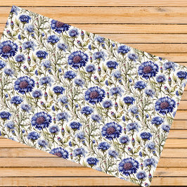 Papel De Seda Desconexión azul de Cornflower