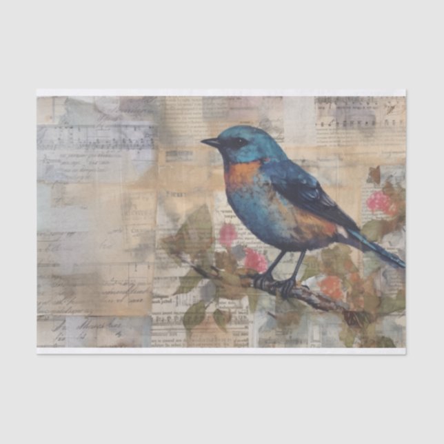 Papel De Seda desconexión de aves de cosecha (Anverso)