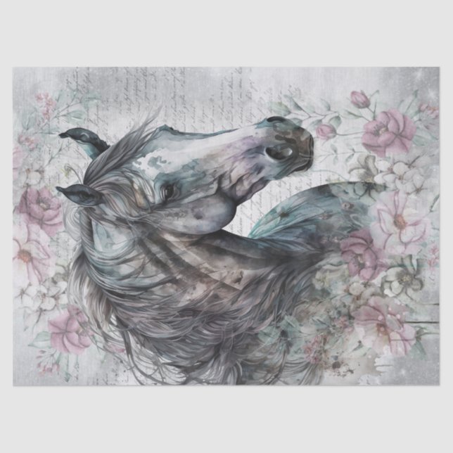 Papel De Seda Desconexión de caballos (Anverso)