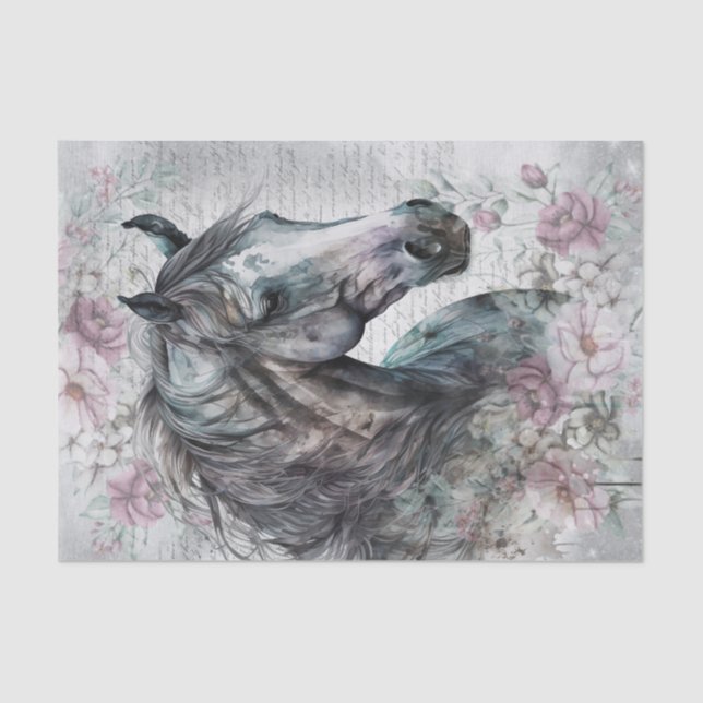 Papel De Seda Desconexión de caballos (Anverso)