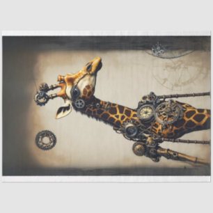 Papel De Seda Desconexión de camello feliz de Steampunk