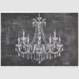 Papel De Seda Desconexión de candelabro de tablero