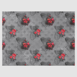 Papel De Seda Desconexión de Corset y Red Rose