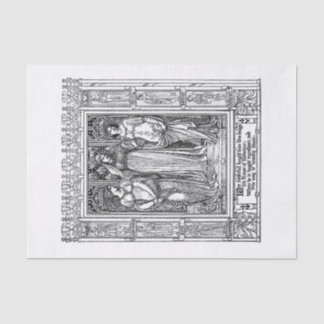 Papel De Seda Desconexión de damas medievales