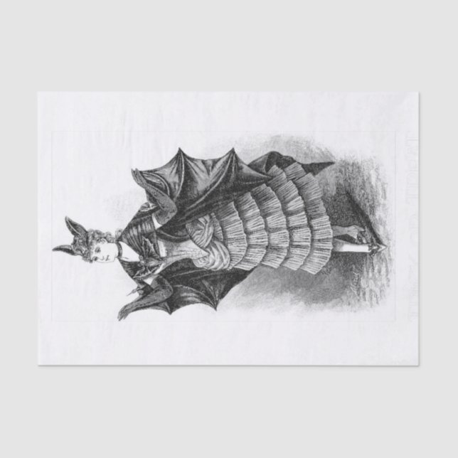 Papel De Seda Desconexión de disfraces de Halloween en Victoria (Anverso)