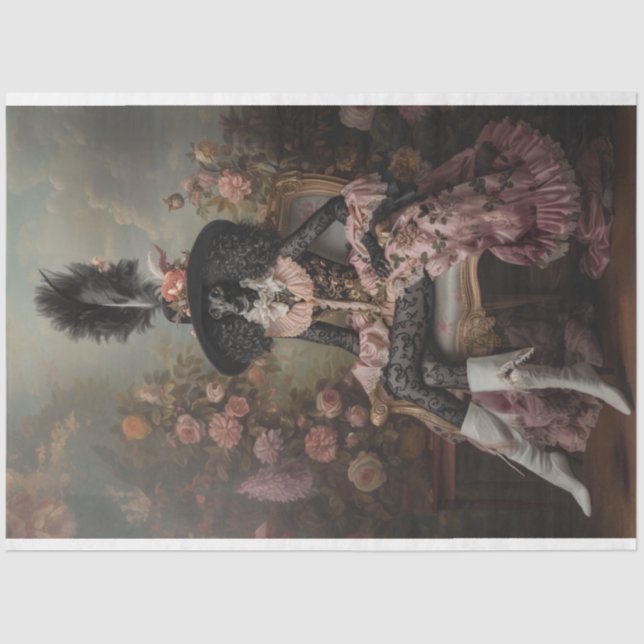 Papel De Seda Desconexión de fideos estándar Flamboyant (Anverso)