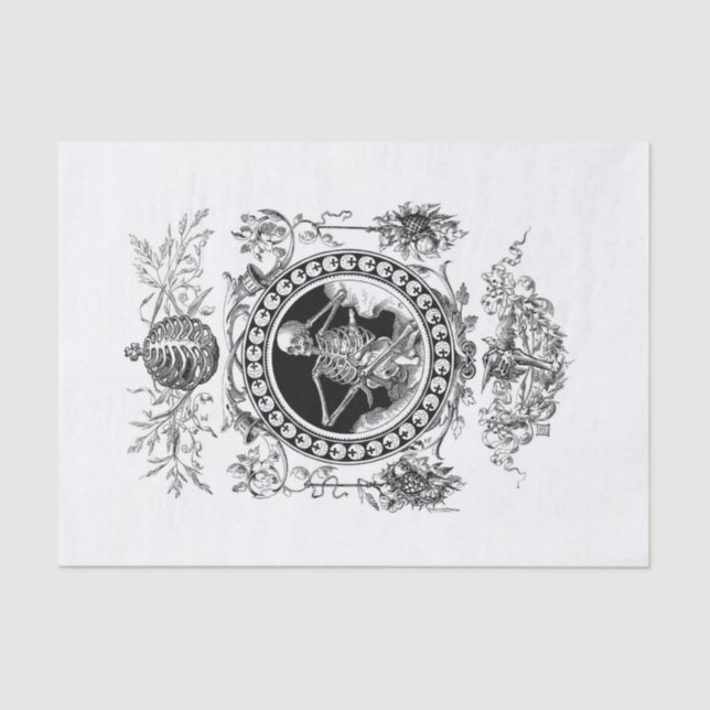 Papel De Seda Desconexión de Halloween (Anverso)