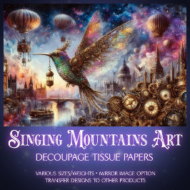 Papel De Seda Desconexión de hueco para el codazo del colibrí aé