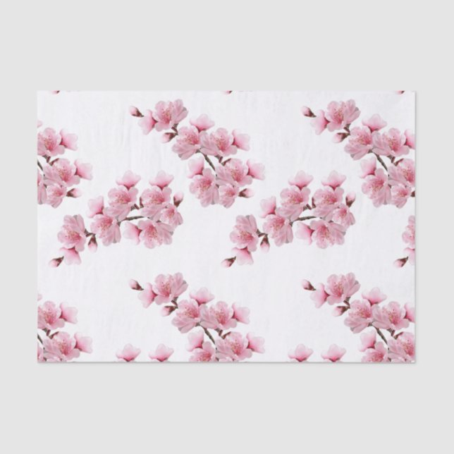 Papel De Seda Desconexión de la flor de cerezo (Anverso)