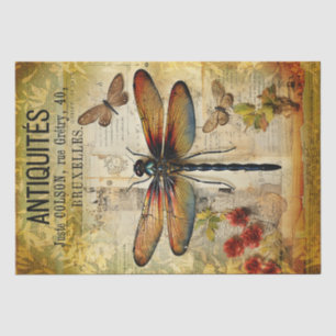 Papel De Seda Desconexión de la mosca vieja vieja vintage