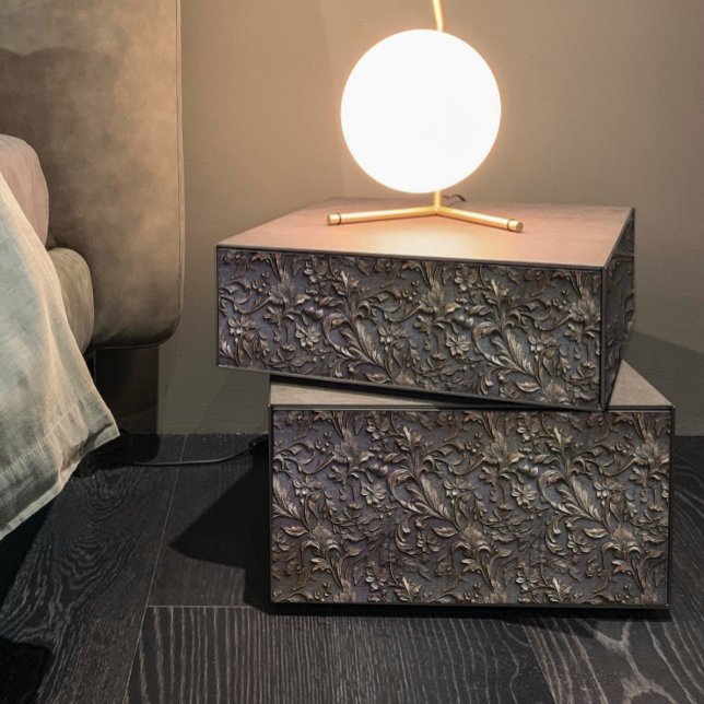 Papel De Seda Desconexión de patrón de hoja mixta Grabado en rel (Subido por el creador)