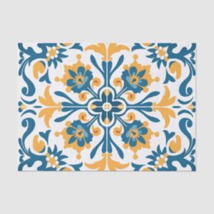 Papel De Seda Desconexión de patrón de mosaico en español