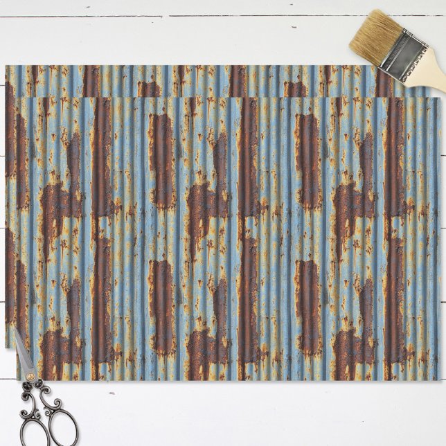 Papel De Seda Desconexión de patrón sin soldadura de techo Metal (Subido por el creador)