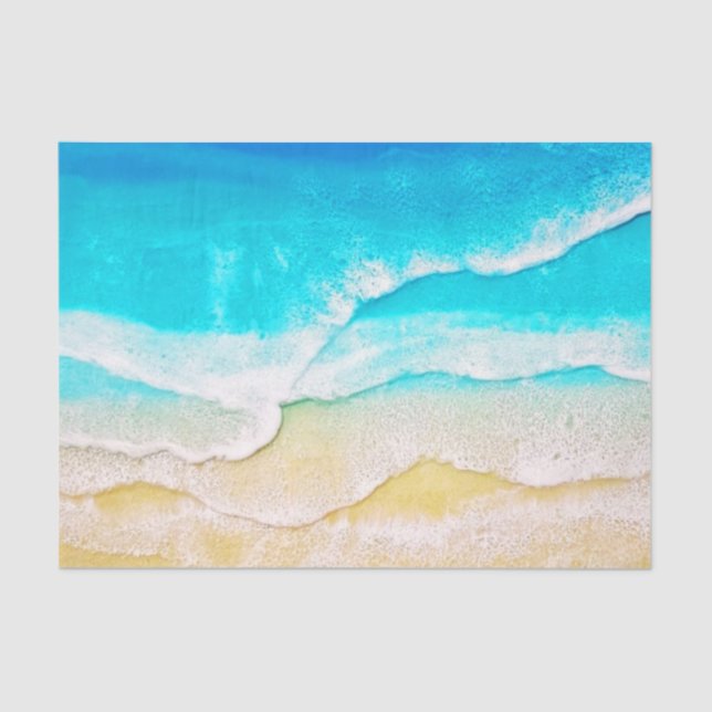 Papel De Seda Desconexión de playa (Anverso)