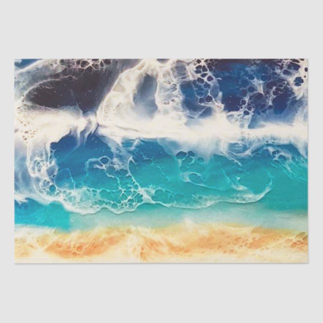 Papel De Seda Desconexión de playa (Anverso)