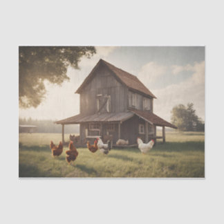 Papel De Seda Desconexión de pollo rústico de 10 libras