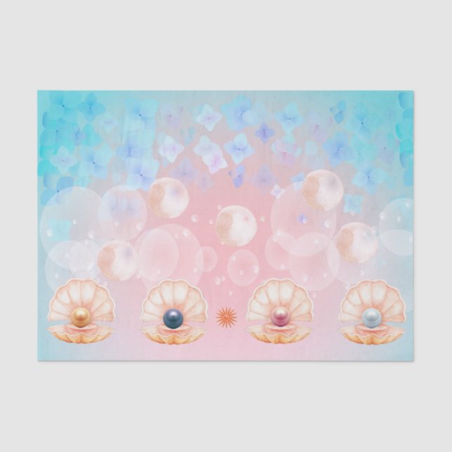 Papel De Seda desconexión de vivero de arcilla de almeja de sire (Anverso)