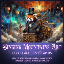 Desconexión de vuelo de Panda Rojo de Steampunk Vi