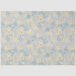 Papel De Seda Desconexión floral de Cute Blue Daisy