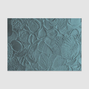 Papel De Seda Desconexión metálica de las marismas Verde azulada