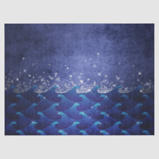 Papel De Seda Desconexión nocturna Starry Ocean (Anverso)