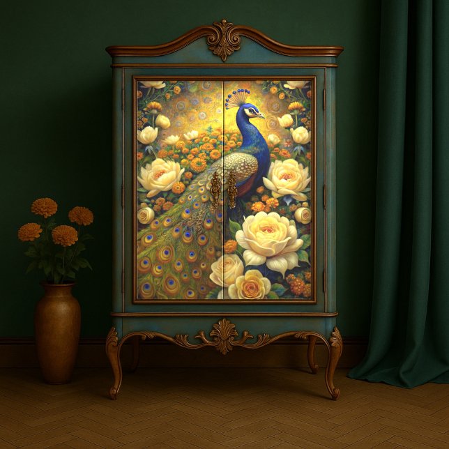 Papel De Seda Desconexión real del desplome (Royal Plumage Decoupage Tissue Paper)