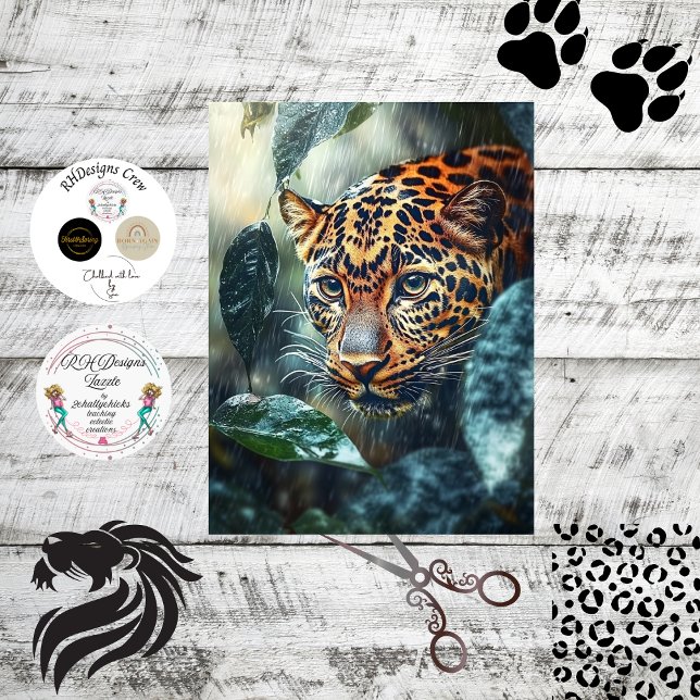 Papel De Seda Desenfundar el leopardo frente a la mirada en las  (Subido por el creador)