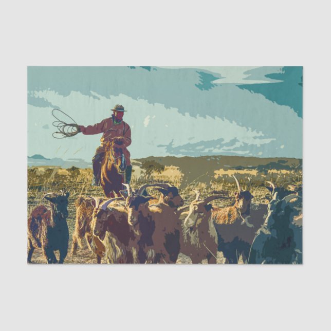 Papel De Seda Desenlace bovino y bovino (Anverso)