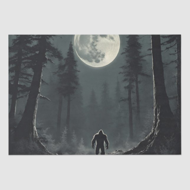 Papel De Seda Desenlace criptológico de pie grande (Anverso)