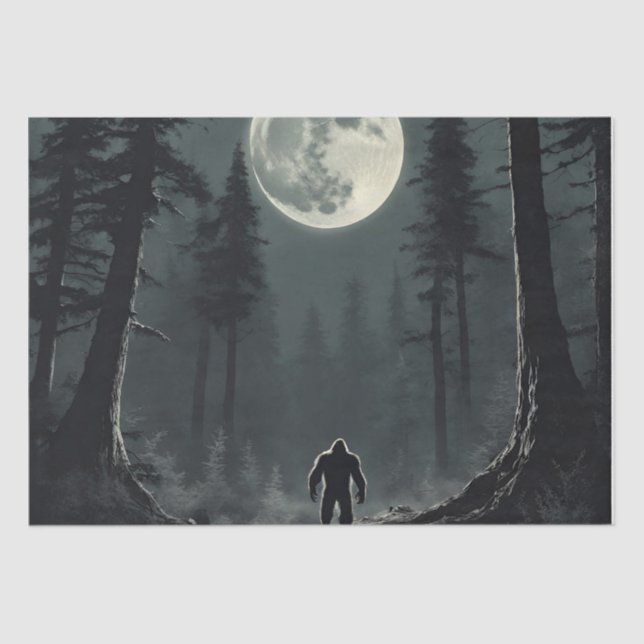 Papel De Seda Desenlace criptológico de pie grande (Anverso)