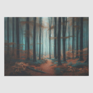 Papel De Seda Desenlace de Bosques Moody Woods del Otoño