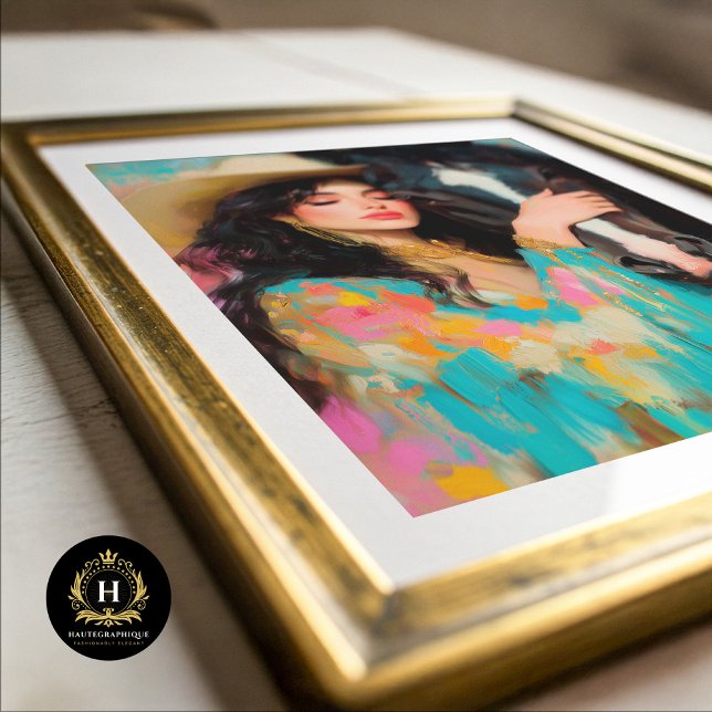 Papel De Seda Desenlace de Cowgirl y Black Stallion (Subido por el creador)