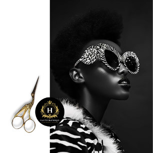 Papel De Seda Desenlace de estrella de rock de glam cebra