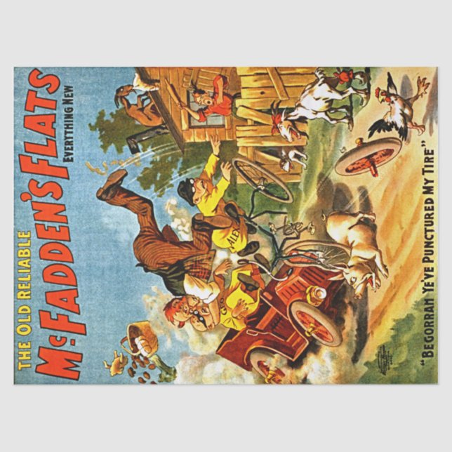 Papel De Seda Desenlace de GATC de Neumáticos Punteados (Anverso)