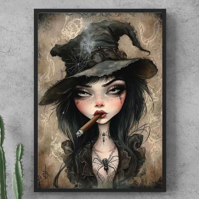Papel De Seda Desenlace de Halloween de Cigar para Fumar Brujas  (Cigar Witch - it's Halloween everyday!)