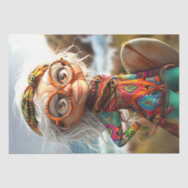 Papel De Seda Desenlace de Hippie Surfin Grama