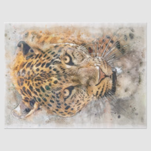 Papel De Seda Desenlace de ilustraciones de gatos salvajes de Ja