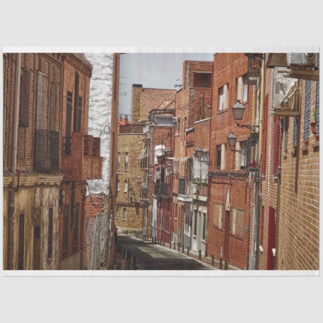 Papel De Seda Desenlace de la Ciudad Vieja 20X30 (Anverso)