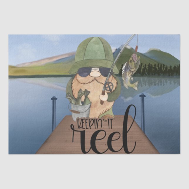 Papel De Seda Desenlace de la denominación de pesca "Keepin' It  (Anverso)