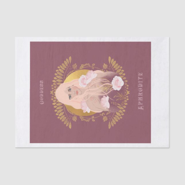 Papel De Seda Desenlace de la diosa Afrodita (Anverso)