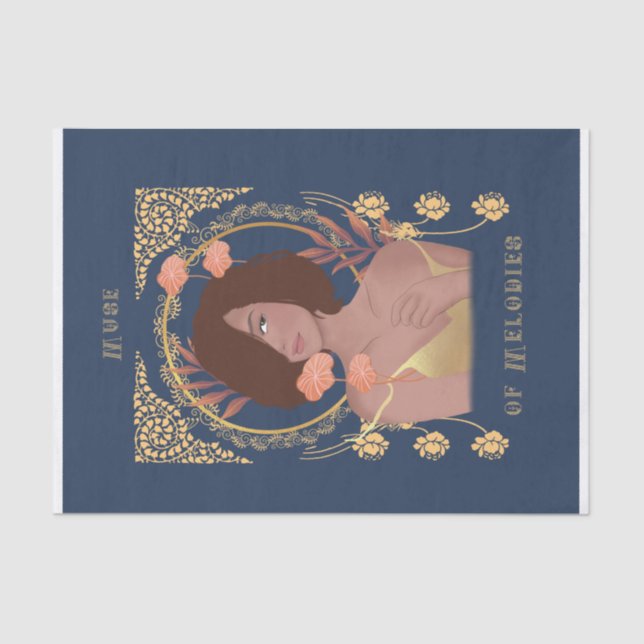 Papel De Seda Desenlace de la mezcla de melodías (Anverso)