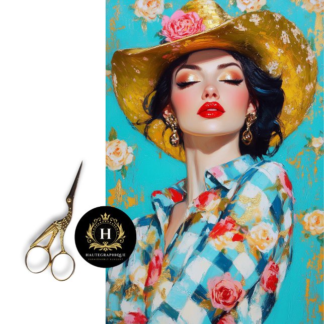 Papel De Seda Desenlace de la Moda de Rodeo Occidental (Subido por el creador)