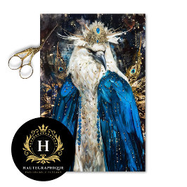 Papel De Seda Desenlace de la regalía de Sapphire Raven