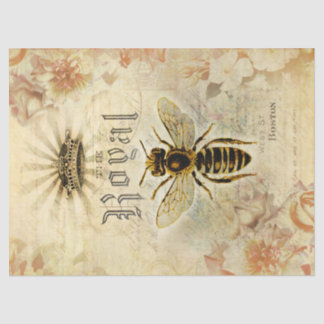 Papel De Seda Desenlace de la Reina Real Bee Ephemera