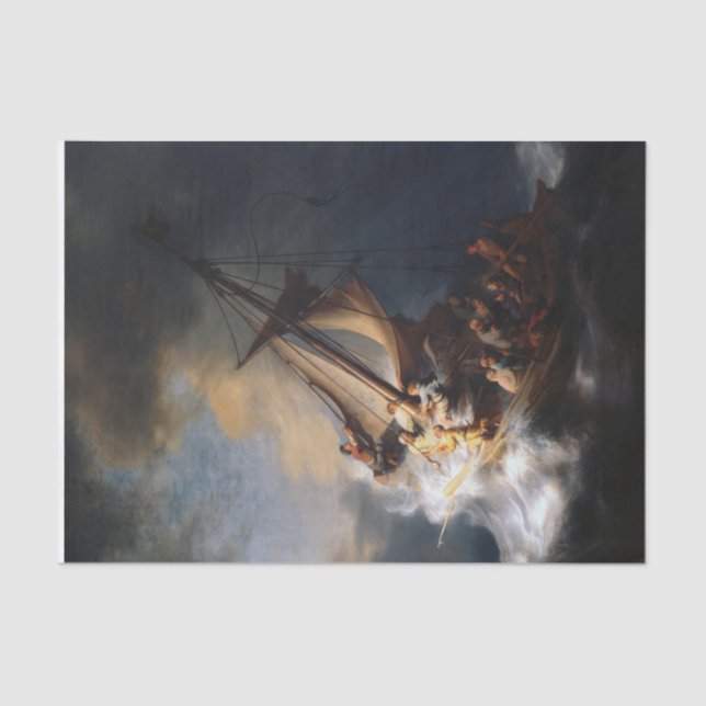 Papel De Seda Desenlace de la tormenta (Anverso)