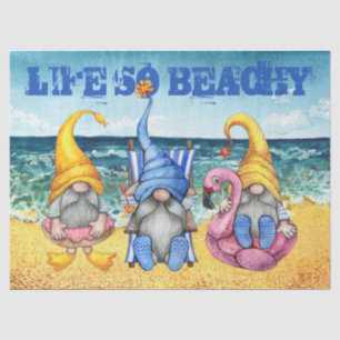 Papel De Seda Desenlace de los gnomos de playa