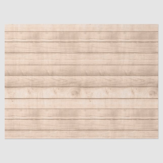 Papel De Seda Desenlace de madera de Tan Rústico (Anverso)