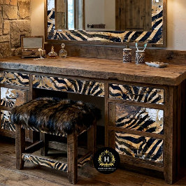 Papel De Seda Desenlace de madera rústico rústico-occidental de